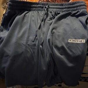 Hurley Men's Navy Athletic Shorts